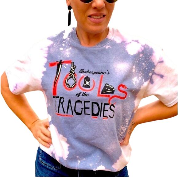 Utah Shakespeare Festival Tools of Tragedy T-Shirt, Size Medium - Picture 1 of 8